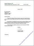 Indented Business Letter